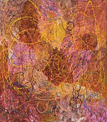 Bush Medicine Dreaming 1996 by Gloria Petyarre, 1996, Bush Medicine Dreaming, sold Dec 2009