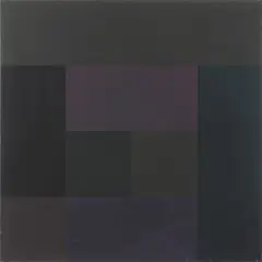 Robert Owen, Terminus Night #7 (Transitions of Night Series) 2000, 2000, synthetic polymer paint on canvas