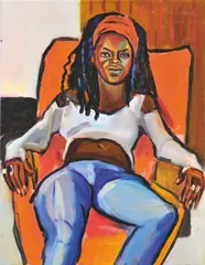 Stewart MacFarlane, Asher 2002, 2002, oil on board
