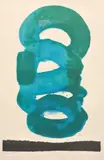 Kumi Sugai, Le Vent Vert (The Green Wind) 1964, 1964, lithograph