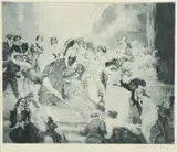 That Secret 1937 by Norman Lindsay, 1937, etching, engraving and stipple, offered Dec 2009