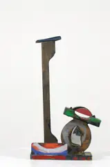 No. 905 1995-98 by Robert Klippel, 1995-98, wood assemblage, painted, sold Sep 2009