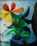 Charles Blackman, Profile and Flower Pot