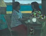 Ray Crooke, Quiet Moment in the Shade c1980