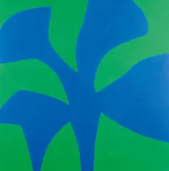 Untitled c1968 by John Coburn, c1968, synthetic polymer paint on canvas, sold Sep 2009