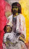 Russell Drysdale, Mother and Child 1961
