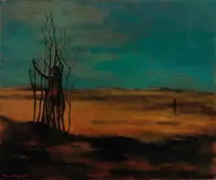 Russell Drysdale, Desert Children 1958, 1958, oil on canvas