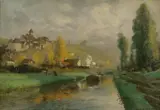 Rupert Bunny, European Landscape (also known as Paisage Ingles)