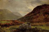 Jan Hendrik Scheltema, Sheep in a Highland Landscape