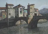 Will Ashton, The Old Bridge at Sospel
