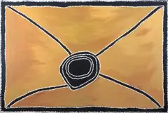 Black Hill 1994 by Rover Thomas, 1994, Black Hill, sold Sep 2009