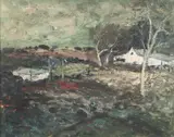 George Lawrence, The Old Barn, Lucknow 1974