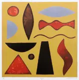 John Coburn, Jazz I 1999, 1999, lithograph