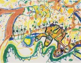 John Olsen, Portuguese Man O'War 1966