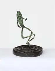 John Olsen, Untitled (Frog), bronze