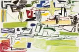 Ken Whisson, Above the Fields 1989-2000, 1989-2000, oil on linen