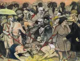 Fred Cress, True Believers 1994, 1994, synthetic polymer paint on canvas