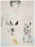Del Kathryn Barton, I was a Little Surprised to Observe the Mid-Wife Drive up in a Hot-Rod 2002