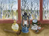 Donald Friend, View from the Toolshed 2 c1985-87