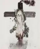 Sidney Nolan, Crucifix and Fish