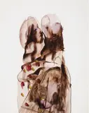 Himmelfarb, Concentration Camp 1961 by Sidney Nolan, 1961, Ripolin on paper, offered Jun 2009