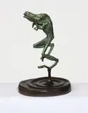 John Olsen, Frog 2005, 2005, bronze