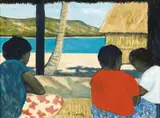 Ray Crooke, The Villagers Meeting, Thursday Island