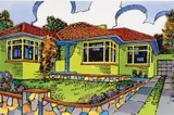 Howard Arkley, Untitled 1993, 1993, hand-coloured screenprint