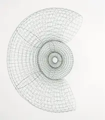 Green's promise 2004 by Neil Taylor, 2004, coated galvanised metal fabric, sold Jun 2009
