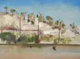 Jamie Boyd, Untitled (Landscape), oil on canvas