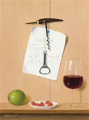 Dennis Ramsay, Still Life 1998, 1998, oil on tempera on board