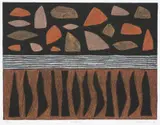 Windjana 1998 by John Coburn, 1998, computer generated graphic, sold Jun 2009