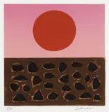 John Coburn, Landscape with Red Sun