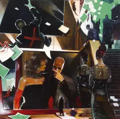 Peter Neilson, Mythmaking: Vile Gossip 2008, 2008, oil on linen