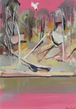 Arthur Boyd, Shoalhaven at Dusk c1985, c1985, oil on copper