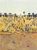 Fred Williams, Lysterfield Hillside II 1974, 1974, oil on canvas