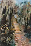 John Perceval, After the Bushfire 1957, 1957, oil on composition board