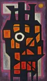 John Coburn, Light and Thorn 1959, 1959, oil on composition board