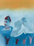 Bather 1975 by Sidney Nolan, 1975, synthetic polymer paint on composition board, sold Mar 2009