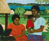 Ray Crooke, Island Mother and Child