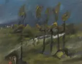 Sidney Nolan, Dusk at Dimboola