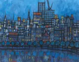 Michael Shannon, Melbourne Across the Yarra late 1950s