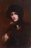 James Lawson Balfour, Portrait of Eve, oil on canvas