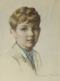 Janet Agnes Cumbrae Stewart, Meditation (Portrait of a Boy)