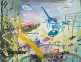Geoffrey Proud, Blue Giraffe 1988