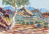 Otto Pareroultja, Central Australian Landscape, Central Australian Landscape