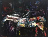 Gil Jamieson, The Horse, oil on composition board
