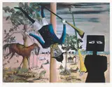 Death of Constable Scanlon (Ned Kelly series) 1970-71 by Sidney Nolan, 1970-71, screenprint, sold Mar 2009
