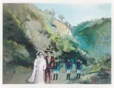Marriage of Aaron Sherritt (Ned Kelly series) 1970-71 by Sidney Nolan, 1970-71, screenprint, sold Mar 2009