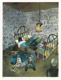 Defence of Aaron Sherritt (Ned Kelly series) 1970-71 by Sidney Nolan, 1970-71, screenprint, sold Mar 2009